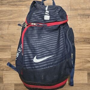 Nike Hoops Elite Max Air Team 2.0 Quad Zip Basketball Backpack Gym Bag
